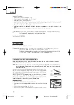 Предварительный просмотр 10 страницы Hitachi E24SB Safety Instructions And Instruction Manual