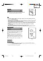 Предварительный просмотр 11 страницы Hitachi E24SB Safety Instructions And Instruction Manual