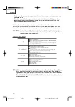 Preview for 16 page of Hitachi E24SB Safety Instructions And Instruction Manual