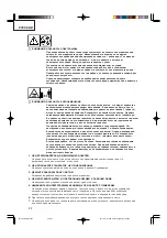 Предварительный просмотр 22 страницы Hitachi E24SB Safety Instructions And Instruction Manual