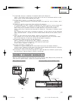 Предварительный просмотр 23 страницы Hitachi E24SB Safety Instructions And Instruction Manual