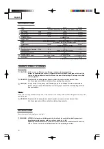 Preview for 8 page of Hitachi E24SC Safety Instructions And Instruction Manual