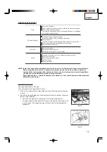 Preview for 15 page of Hitachi E24SC Safety Instructions And Instruction Manual