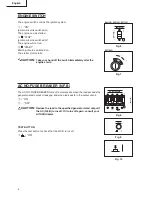 Предварительный просмотр 6 страницы Hitachi E40 Safety Instructions And Instruction Manual