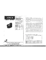 Hitachi E520A Service Manual preview