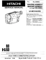 Preview for 1 page of Hitachi E563LA Service Manual