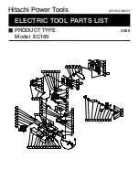 Hitachi EC 189 Parts List preview