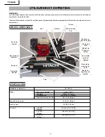 Предварительный просмотр 14 страницы Hitachi EC 2510 E Instruction Manual And Safety Instructions