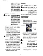 Предварительный просмотр 16 страницы Hitachi EC 2510 E Instruction Manual And Safety Instructions