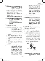 Preview for 9 page of Hitachi EC 2610E Instruction Manual And Safety Instructions