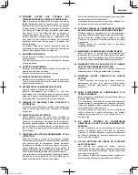 Preview for 15 page of Hitachi EC 28M Safety And Instruction Manual