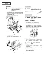 Preview for 8 page of Hitachi EC1110 Instruction Manual And Safety Instructions