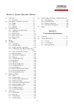 Preview for 7 page of Hitachi EC702HP Operation Manual