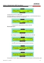 Preview for 85 page of Hitachi EC702HP Operation Manual