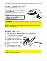 Preview for 22 page of Hitachi ED-A100 User'S Manual - Safety Manual