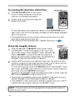 Preview for 31 page of Hitachi ED-A100 User'S Manual - Safety Manual