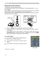 Preview for 33 page of Hitachi ED-A100 User'S Manual - Safety Manual