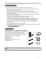 Preview for 12 page of Hitachi ED-AW100N User Manual