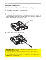 Preview for 23 page of Hitachi ED-AW100N User Manual