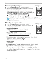 Preview for 31 page of Hitachi ED-AW100N User Manual