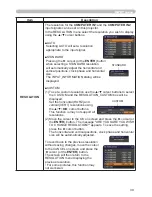 Preview for 48 page of Hitachi ED-AW100N User Manual