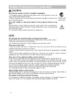 Предварительный просмотр 7 страницы Hitachi ED-X15 and User'S Manual And Operating Manual