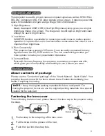 Предварительный просмотр 12 страницы Hitachi ED-X15 and User'S Manual And Operating Manual