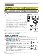 Предварительный просмотр 26 страницы Hitachi ED-X15 and User'S Manual And Operating Manual