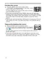 Предварительный просмотр 31 страницы Hitachi ED-X15 and User'S Manual And Operating Manual