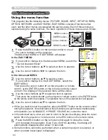 Предварительный просмотр 33 страницы Hitachi ED-X15 and User'S Manual And Operating Manual