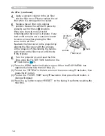 Предварительный просмотр 65 страницы Hitachi ED-X15 and User'S Manual And Operating Manual