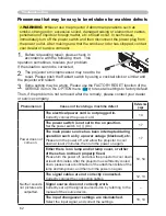 Предварительный просмотр 71 страницы Hitachi ED-X15 and User'S Manual And Operating Manual