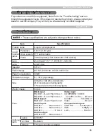 Предварительный просмотр 74 страницы Hitachi ED-X15 and User'S Manual And Operating Manual