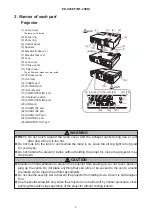 Предварительный просмотр 3 страницы Hitachi ED-X20EF Service Manual