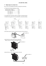 Предварительный просмотр 50 страницы Hitachi ED-X20EF Service Manual