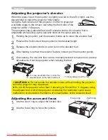 Preview for 16 page of Hitachi ED-X22 User Manual