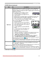 Preview for 35 page of Hitachi ED-X22 User Manual