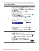 Preview for 39 page of Hitachi ED-X22 User Manual