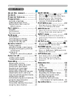 Preview for 2 page of Hitachi ED-X22 User'S Manual And Operating Manual