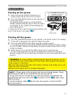 Предварительный просмотр 13 страницы Hitachi ED-X22 User'S Manual And Operating Manual