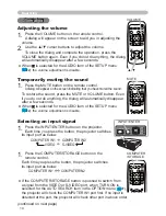 Предварительный просмотр 14 страницы Hitachi ED-X22 User'S Manual And Operating Manual