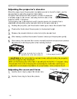 Предварительный просмотр 16 страницы Hitachi ED-X22 User'S Manual And Operating Manual