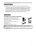 Preview for 12 page of Hitachi ED-X24 and User'S Manual And Operating Manual