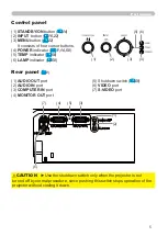 Preview for 14 page of Hitachi ED-X24Z and User'S Manual And Operating Manual