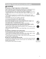 Preview for 4 page of Hitachi ED-X31EP User Manual