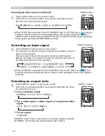 Preview for 25 page of Hitachi ED-X31EP User Manual