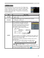 Preview for 44 page of Hitachi ED-X31EP User Manual