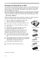 Preview for 65 page of Hitachi ED-X31EP User Manual