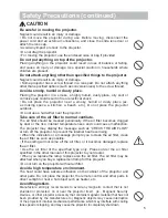 Предварительный просмотр 6 страницы Hitachi ED-X31GEP User Manual