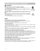 Предварительный просмотр 7 страницы Hitachi ED-X31GEP User Manual